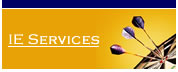 IE Services Button